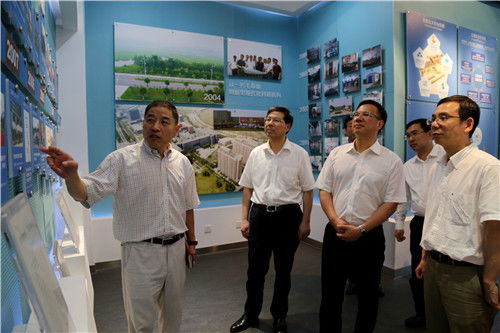 浙江省金華市委常委 組織部長余杰調研寧波材料所